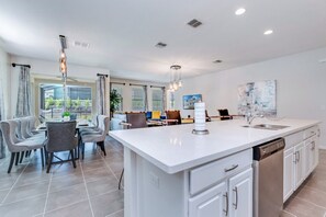 Microwave, oven, stovetop, dishwasher - Luxury 5 Star Villa on Solara Resort, Minutes From Disney World, Orlando Villa 3624 (Kissimmee)