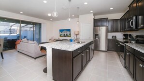 Private kitchen - The Secret to Enjoying Your Luxury Townhome on Windsor at Westside Resort, Orlando Townhome 3722 (Kissimmee)