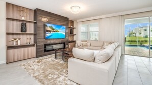 Living room - The Ultimate Guide to Renting Your Luxury 9 Bedroom Villa on Champions Gate Resort, Orlando Villa 3718 (Davenport)