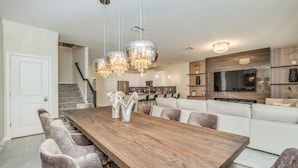 Microwave, oven, stovetop, dishwasher - The Ultimate Guide to Renting Your Luxury 9 Bedroom Villa on Champions Gate Resort, Orlando Villa 3718 (Davenport)