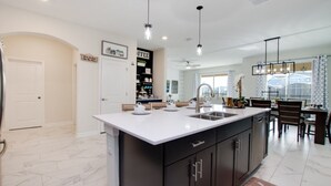 Private kitchen - At Last You can Rent the Perfect Luxury Villa on Champions Gate Resort, Orlando Villa 3732 (Davenport)