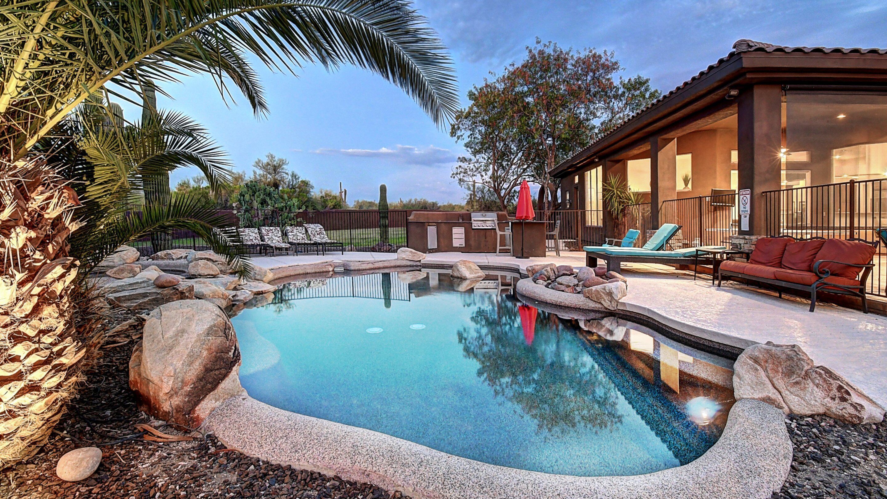 Außenpool, beheizter Pool