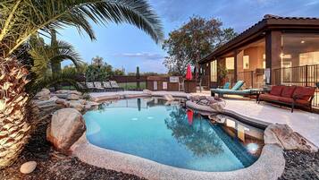 Außenpool, beheizter Pool