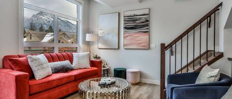 TV, fireplace, video game console, Netflix