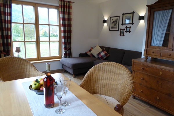 Ferienwohnung Schreiner-Viehhausen 60 m² bis 2 Personen-Wohnzimmer