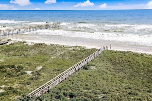 Ocean and Amelia Island View Condo with Oceanside Pool Access by RedAwning