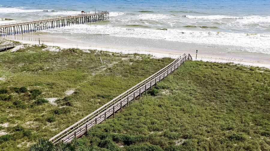 Ocean and Amelia Island View Condo with Oceanside Pool Access by RedAwning