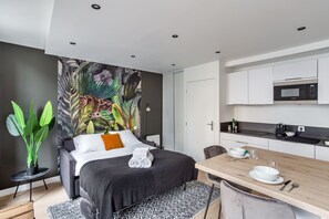 Strykejern/-brett, wi-fi (inkludert) og sengetøy