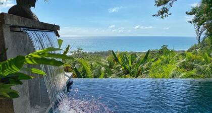 Luxury 3BR Villa with breathtaking Jungle, Ocean & Sunset views!