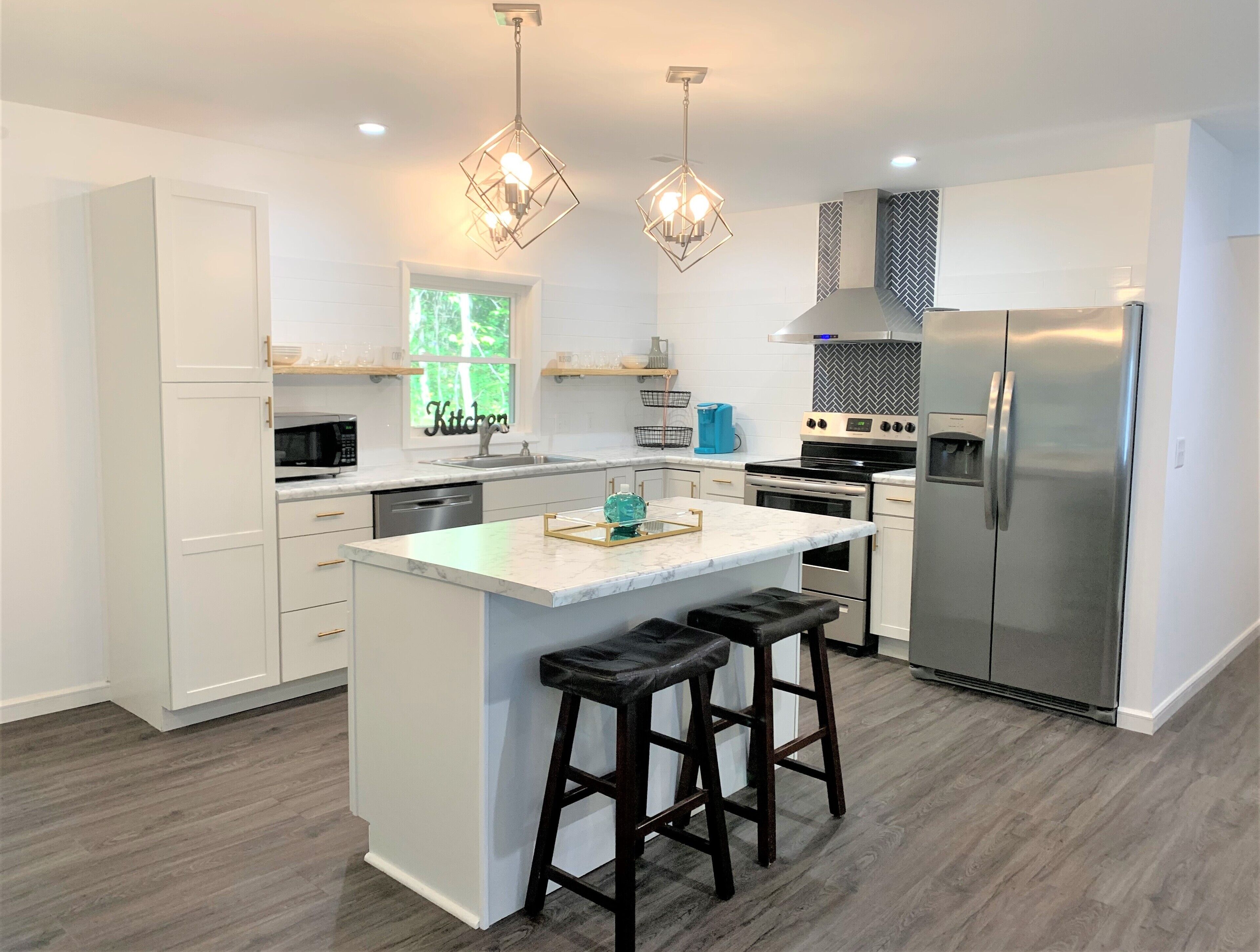 The Haven- by Downtown, I-40 & Lake. Wood view  