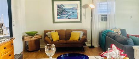 TV connectée, cheminée