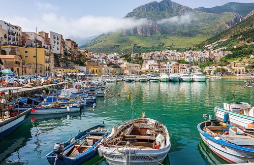 Ferienhaus in Castellammare Del Golfo mit 1 Schlafzimmern 2 Schlafplätzen
