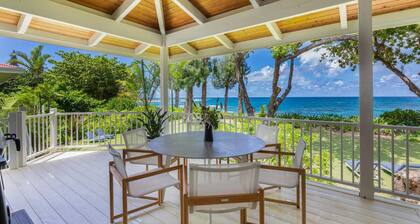 Modern Beachfront Home by Tunnels Beach