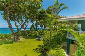 Property grounds - Modern Beachfront Home by Tunnels Beach (Haena)