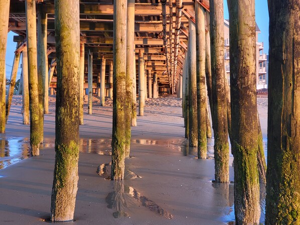 Aan het strand