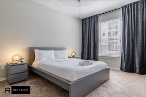 尊贵公寓, 2 间卧室 | 特色装修、特色家居、熨斗/熨衣板、免费 WiFi