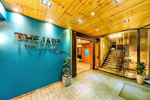 Interior entrance