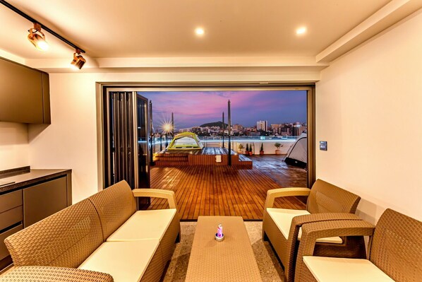 Terraza en la azotea