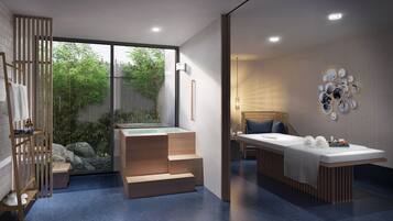 Couples treatment room(s), body treatments, aromatherapy