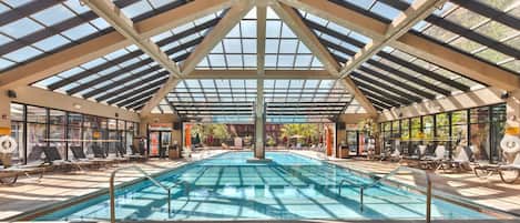 Piscine couverte, piscine chauffée