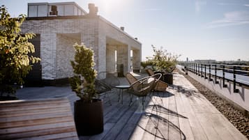 Terrasse sur le toit