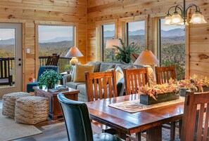 Smart TV, fireplace, video games