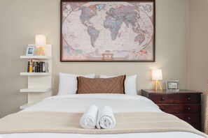 Appartement Classique | 2 chambres, espace de travail pour ordinateur portable