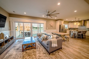 TV, offices - Beach Bums Only - Chesapeake Properties (Cape Charles)