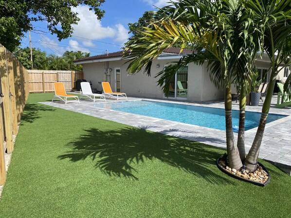 Außenpool, beheizter Pool