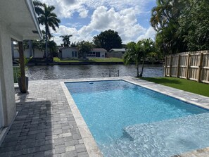 Außenpool, beheizter Pool