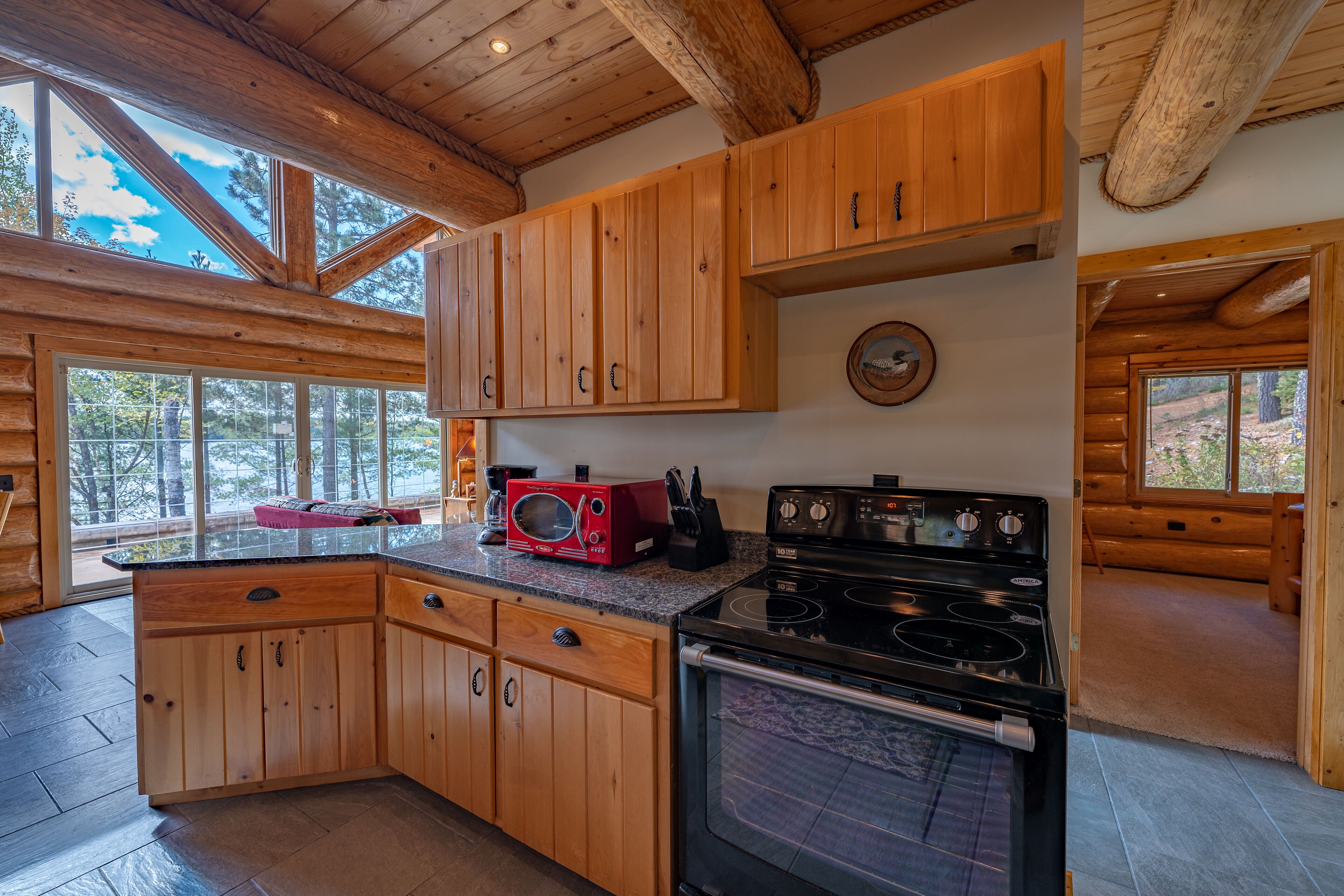 Stunning 4 Season Lake Burntside Log Cabin