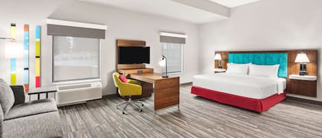 Studio, 1 King-Bett (Mobility & Hearing, Roll-In Shower)