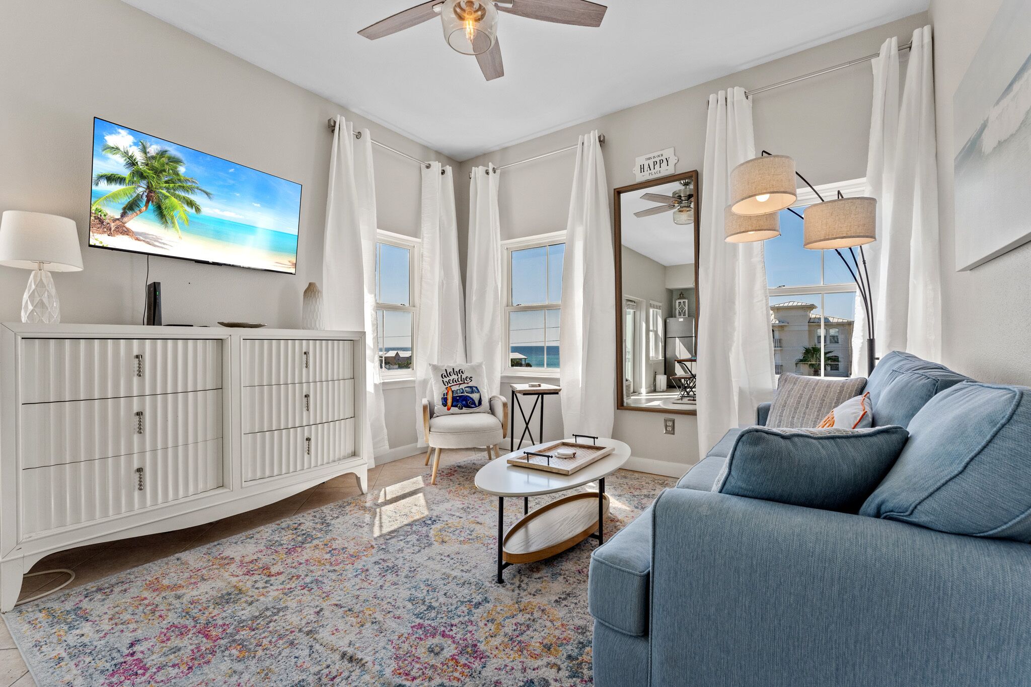 Gulf Place 30a! Designer Condo w/Beach Views, Pool, Walk to Beach-Restaurants