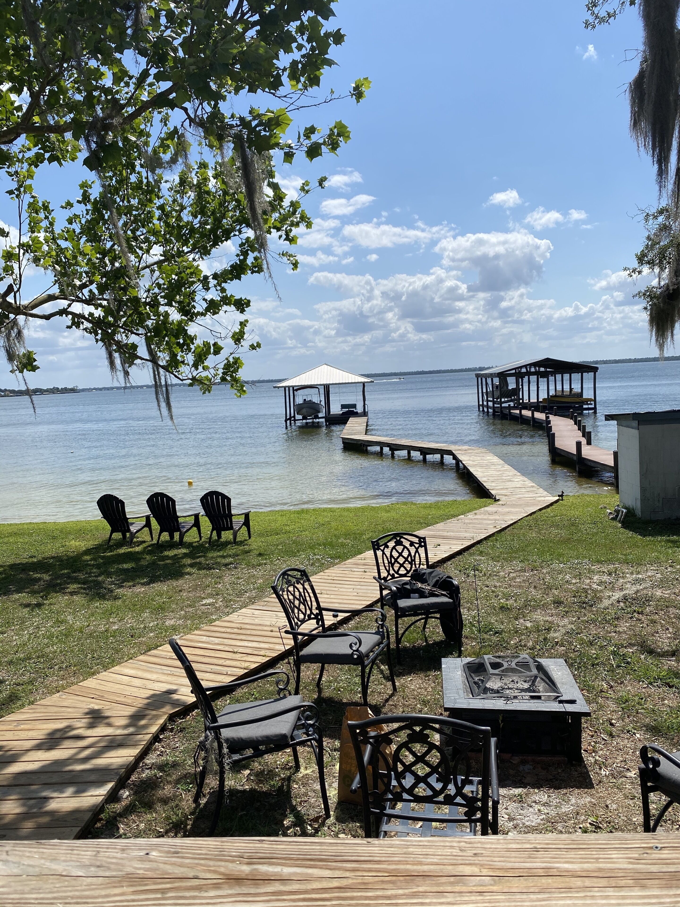 Plenty of space for friends and family to gather
