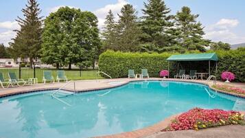 Indoor pool, outdoor pool