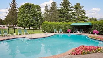 Innendørsbasseng og utendørsbasseng