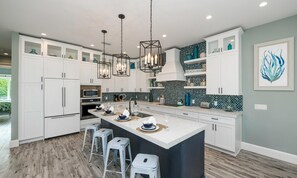 House, 4 Bedrooms | Private kitchen | Fridge, microwave, stovetop, dishwasher - Daiquiri Deck by AMI Locals (Anna Maria)