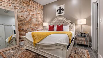 2 bedrooms, iron/ironing board, travel crib, WiFi