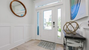 Interior entrance