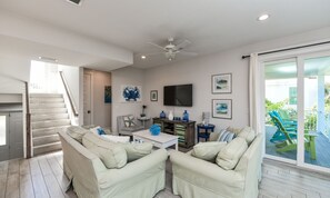 Living area - Malibu Beach by AMI Locals (Holmes Beach)