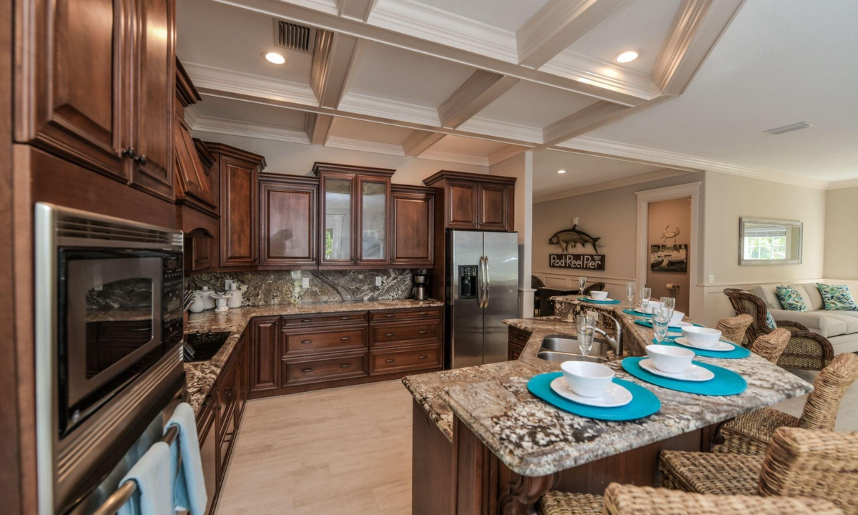 House, Multiple Beds | Private kitchen | Fridge, microwave, stovetop, dishwasher