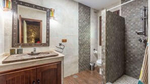 Bathtub, hair dryer