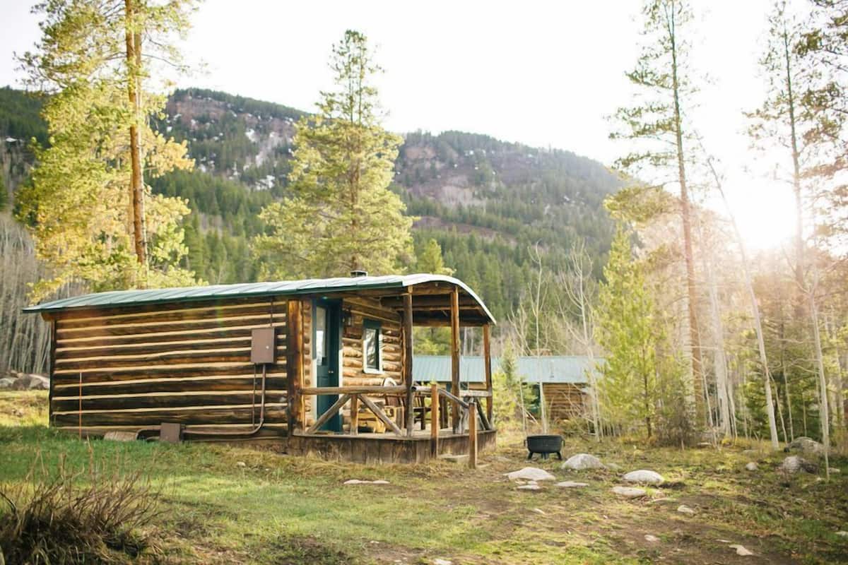 Hytte - bjergudsigt (Snug Cabins) | 1 soveværelse, sengetøj