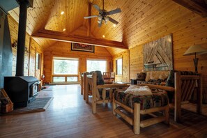 Casa, 3 camere da letto, vista montagna (Aspen Lodge) | Area soggiorno