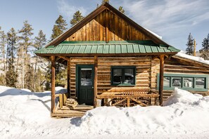 캐빈, 침실 2개, 산 전망 (Longbranch) | 테라스/파티오