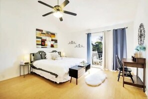 3 habitaciones, tabla de planchar con plancha, wifi y ropa de cama 