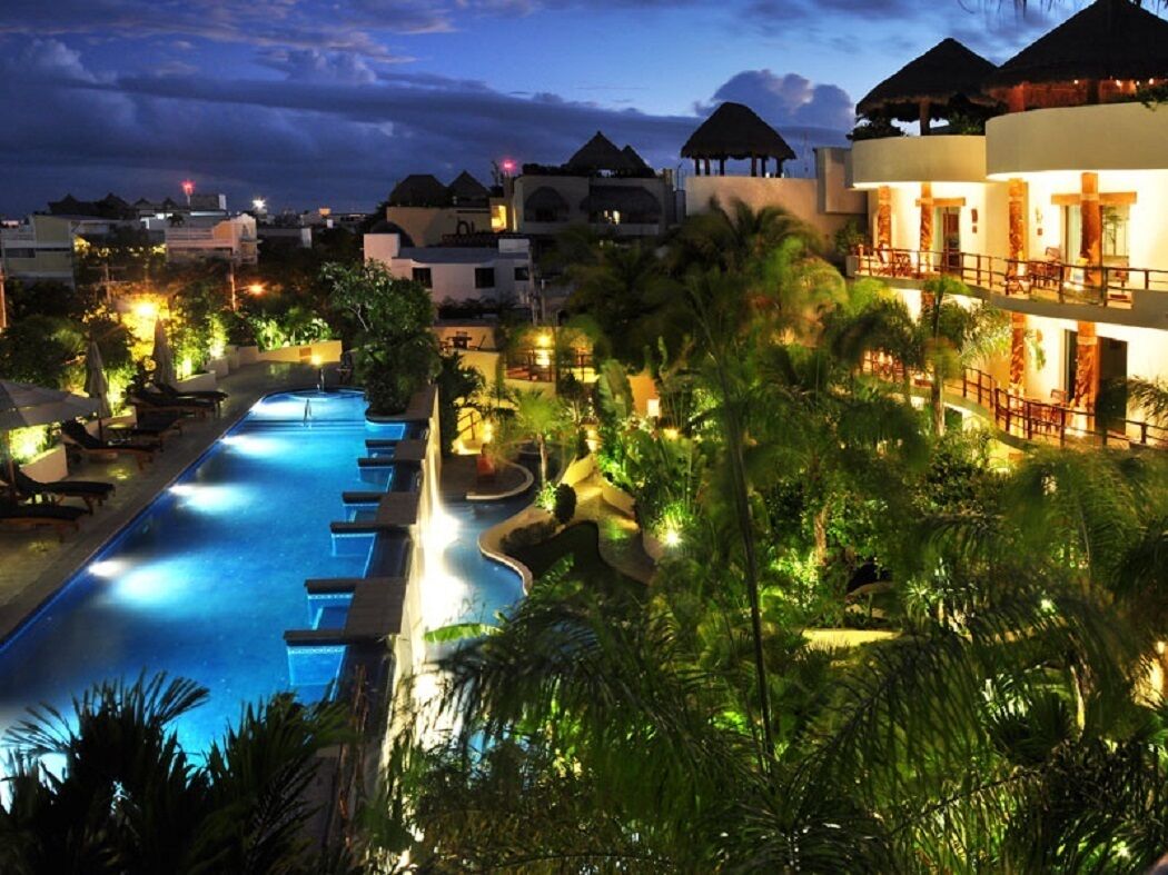 Piscina externa, piscina aquecida