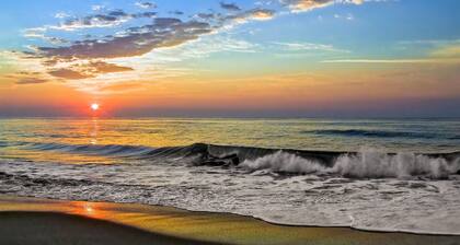 New 5 bedroom & 6 bathroom waterfront home on canal with pool close to beach!