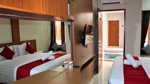 Standard Room | Desk, laptop workspace, WiFi (free) - Vin Stay Petanu (Denpasar)