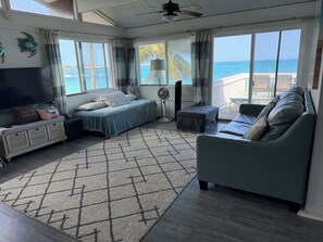 Smart TV, DVD player, toys, books